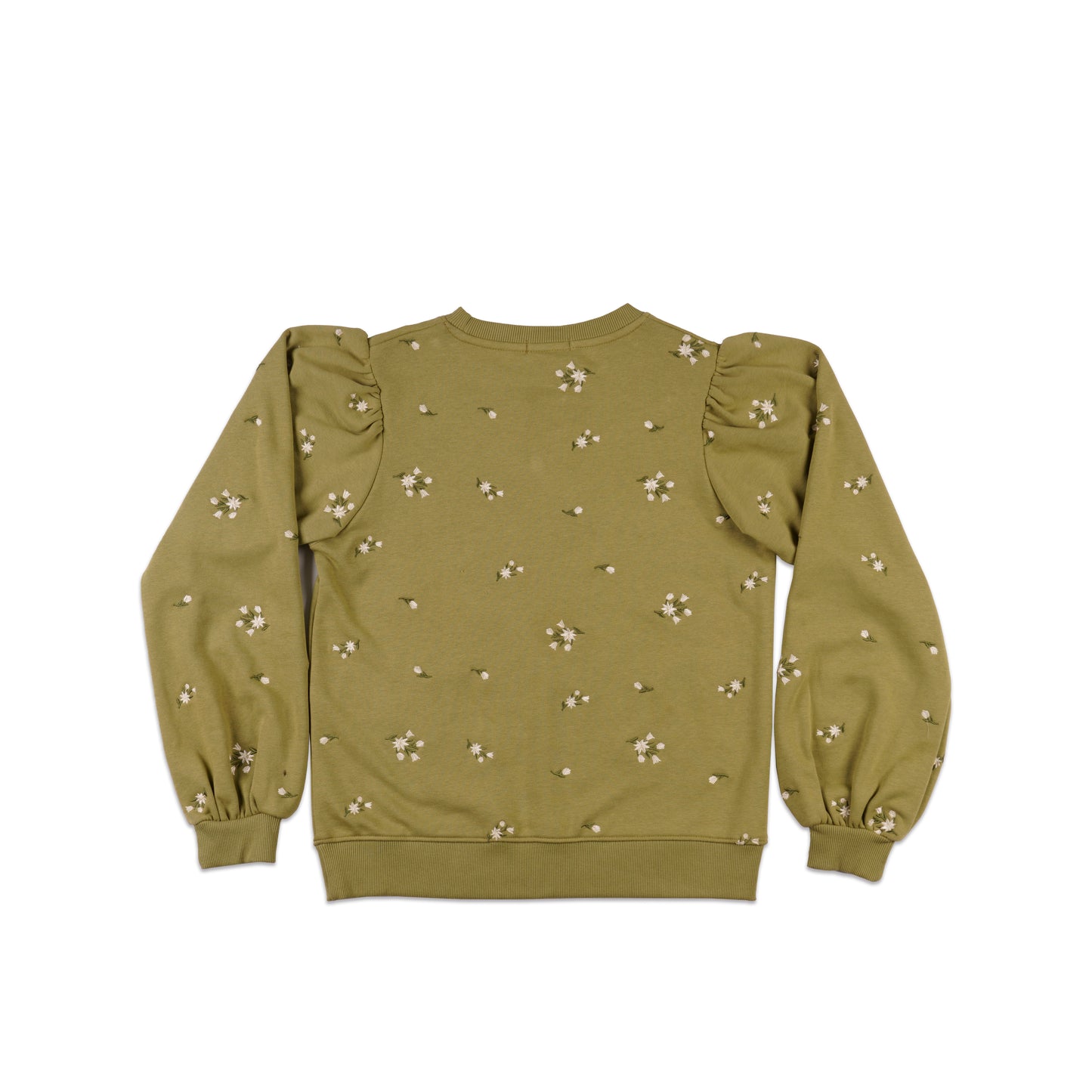 Meadow Bloom Ruffle Sweatshirt