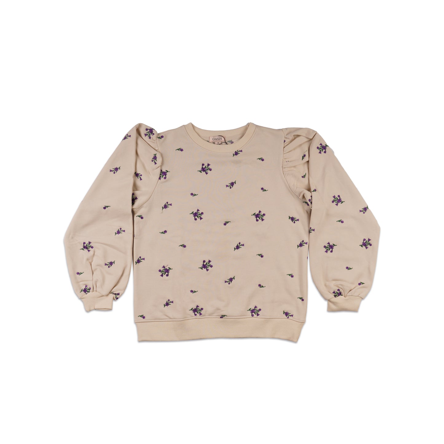 Blossom Breeze Ruffle Sweatshirt