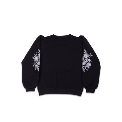 Midnight Bloom Pullover