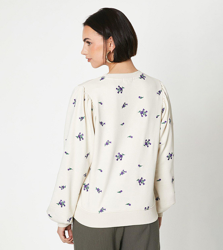 Blossom Breeze Ruffle Sweatshirt