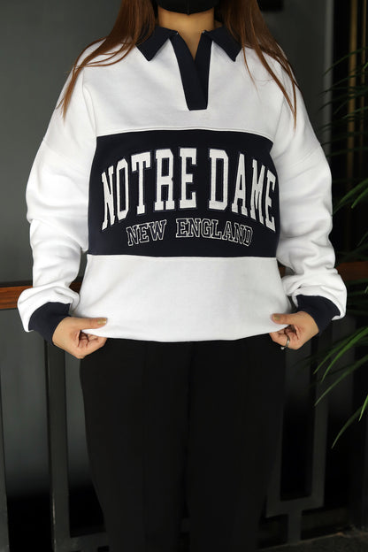 Notre Dame Half-Zip Sweatshirt