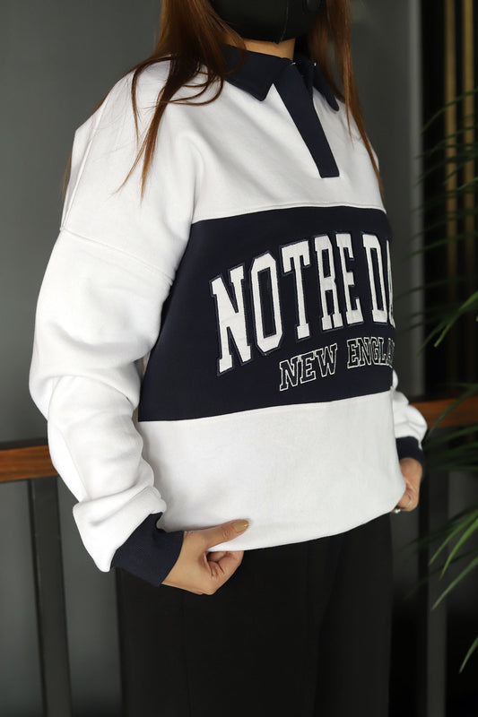 Notre Dame Half-Zip Sweatshirt